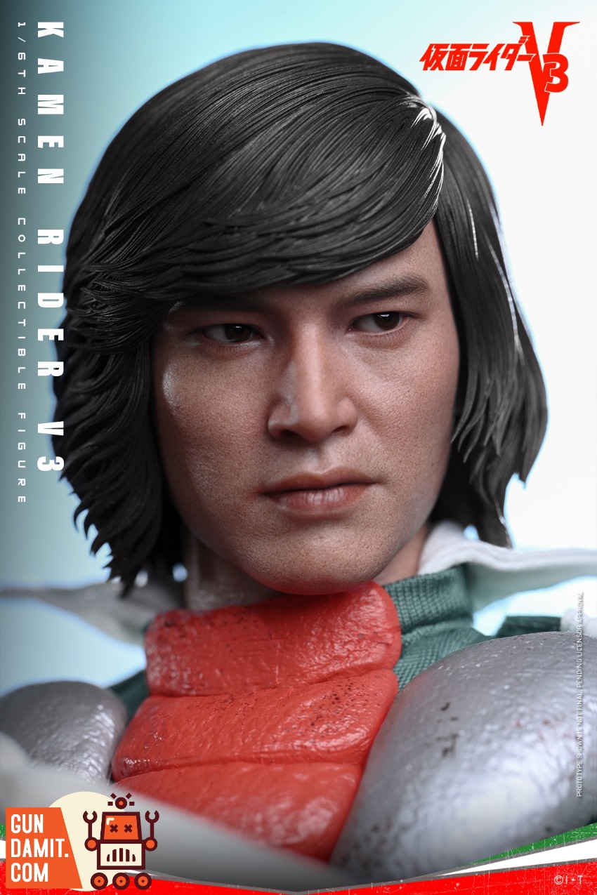 HotToys 1/6 TMS162B Kamen Rider V3 Shiro Kazami Special Ed