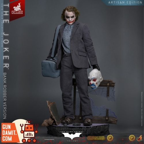 【美品】JOKERDZEROultimateModel B.BEG-B HotToys 1/6 DX50B Batman The Dark Knight Trilogy The Joker