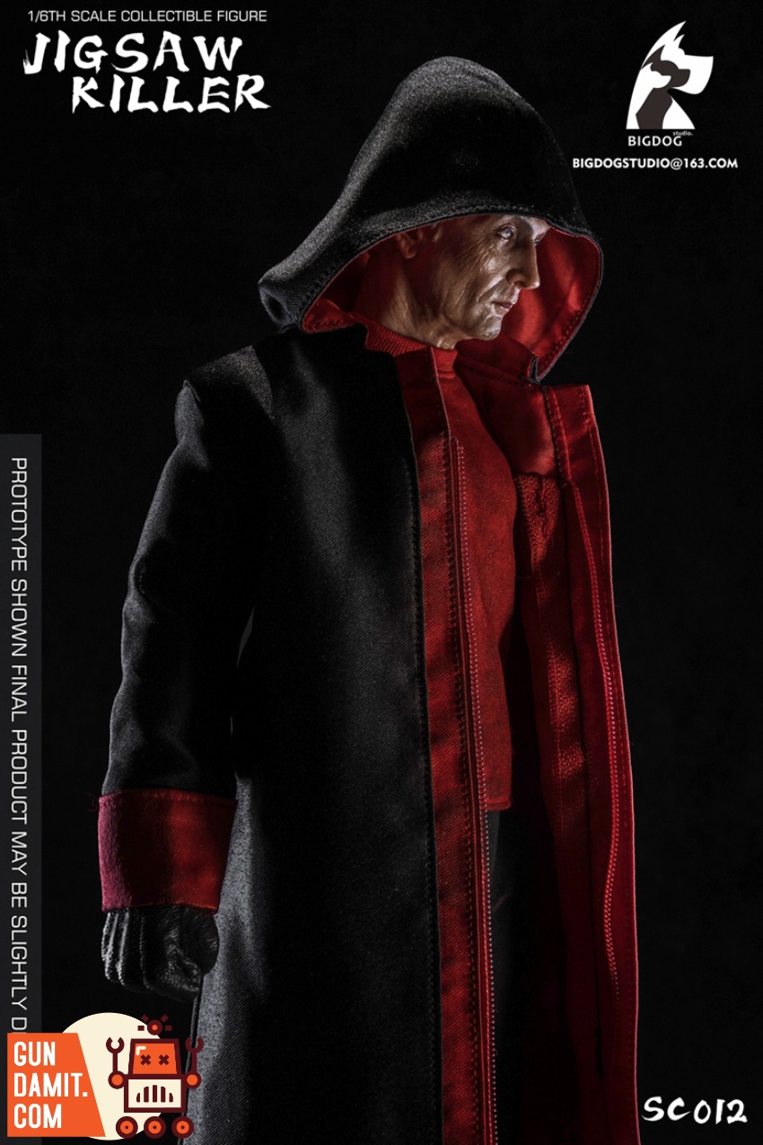BIGDOG STUDIO 1/6 ジグソウ キラー 通常.Ver SC012 BIGDOG STUDIO 1/6 SC012 Jigsaw Killer Single Player Version
