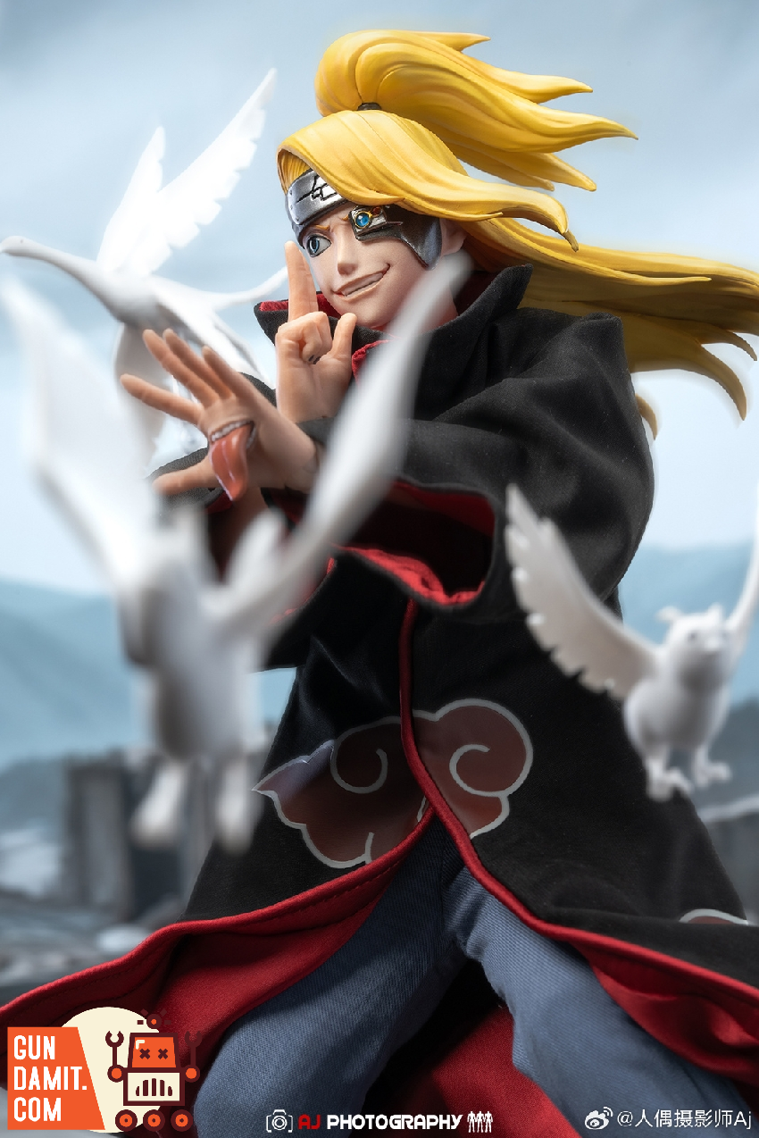 Rocket Toys 1/6 Official Licensed Naruto Akatsuki Deidara