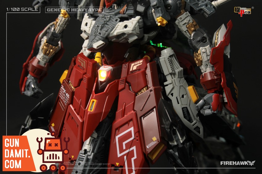 Mechanicore 1/100 ZMX42 Firehawk Model Kit | GunDamit.com