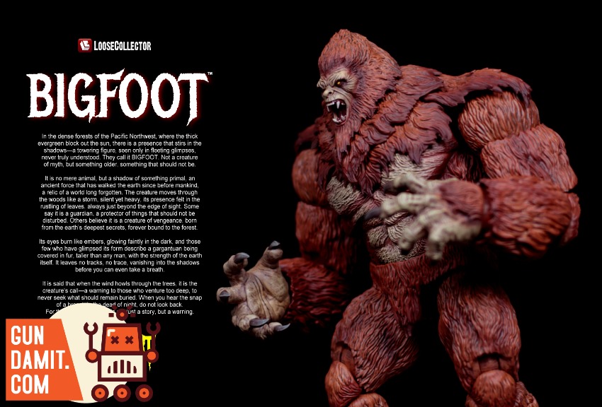 Loose Collector the Crypt Yeti Vs Bigfoot Bigfoot - GunDamit Store