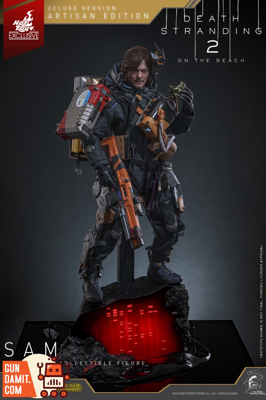 HotToys 1/6 VGM76B Death Stranding 2: On the Beach Sam Hair