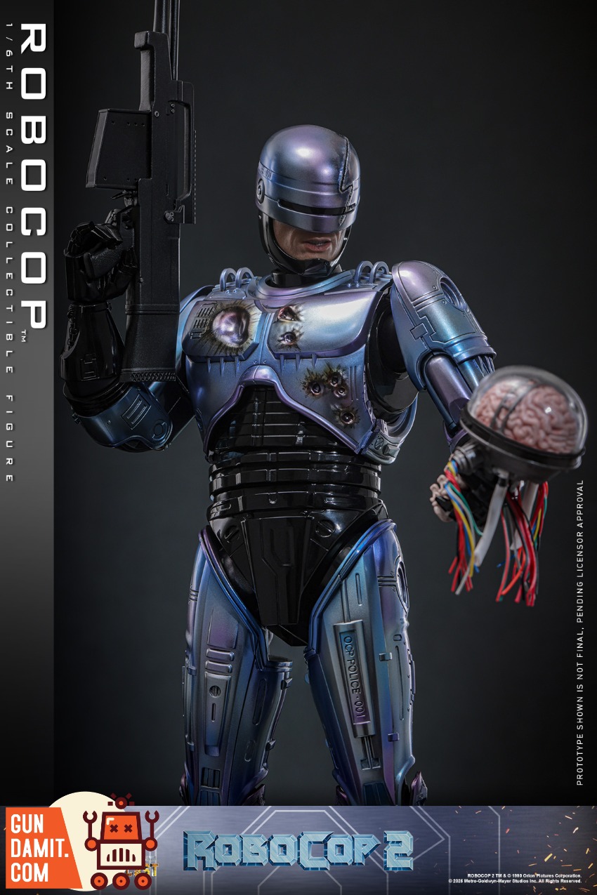 HotToys 1/6 MMS827D74B RoboCop 2 RoboCop Special Edition Exclusive