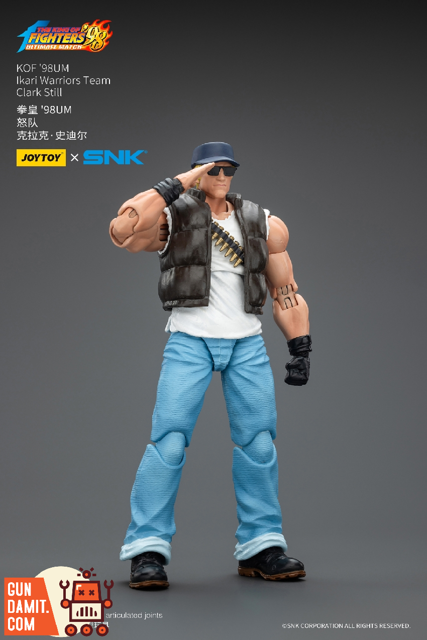 JoyToy JT01727 1/18 KOF'98UM Ikari Warriors Team Clark Still