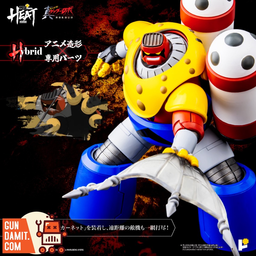 Pose Toy Getter Poseidon Metal Heat Series | GunDamit.com
