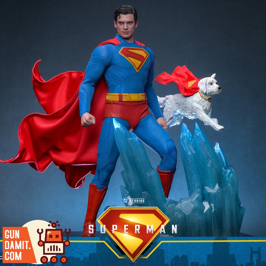 [Pre-Order] Hot Toys 1/6 MMS812 Superman Superman & Krypto Set of 2
