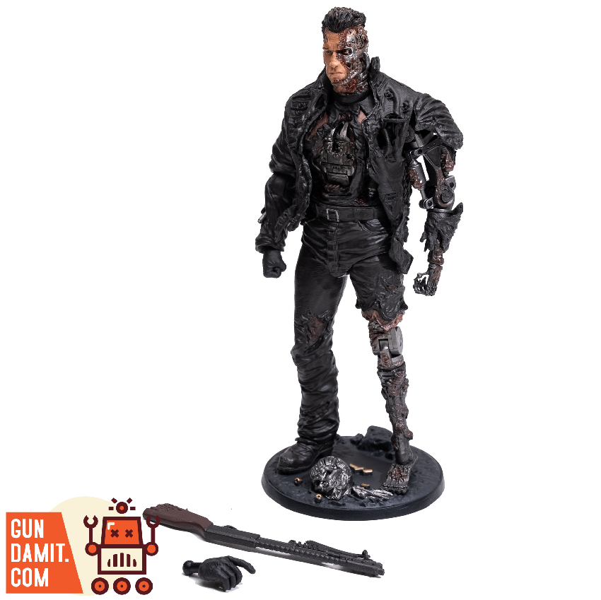 Chiyang Toys 1/12 Terminator 3 T850 Damaged | GunDamit.com