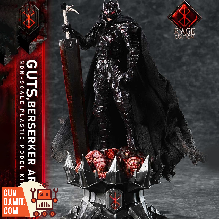 [Pre-Order] Prime 1 Studio BABR-01 Build Art Masterline Berserk Guts Berserker Armor Rage Plastic Model Kit