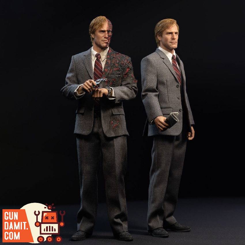 [Pre-Order] JND Studio 1/6 KJW-006C The Dark Knight Trilogy Harvey Dent & Two-Face