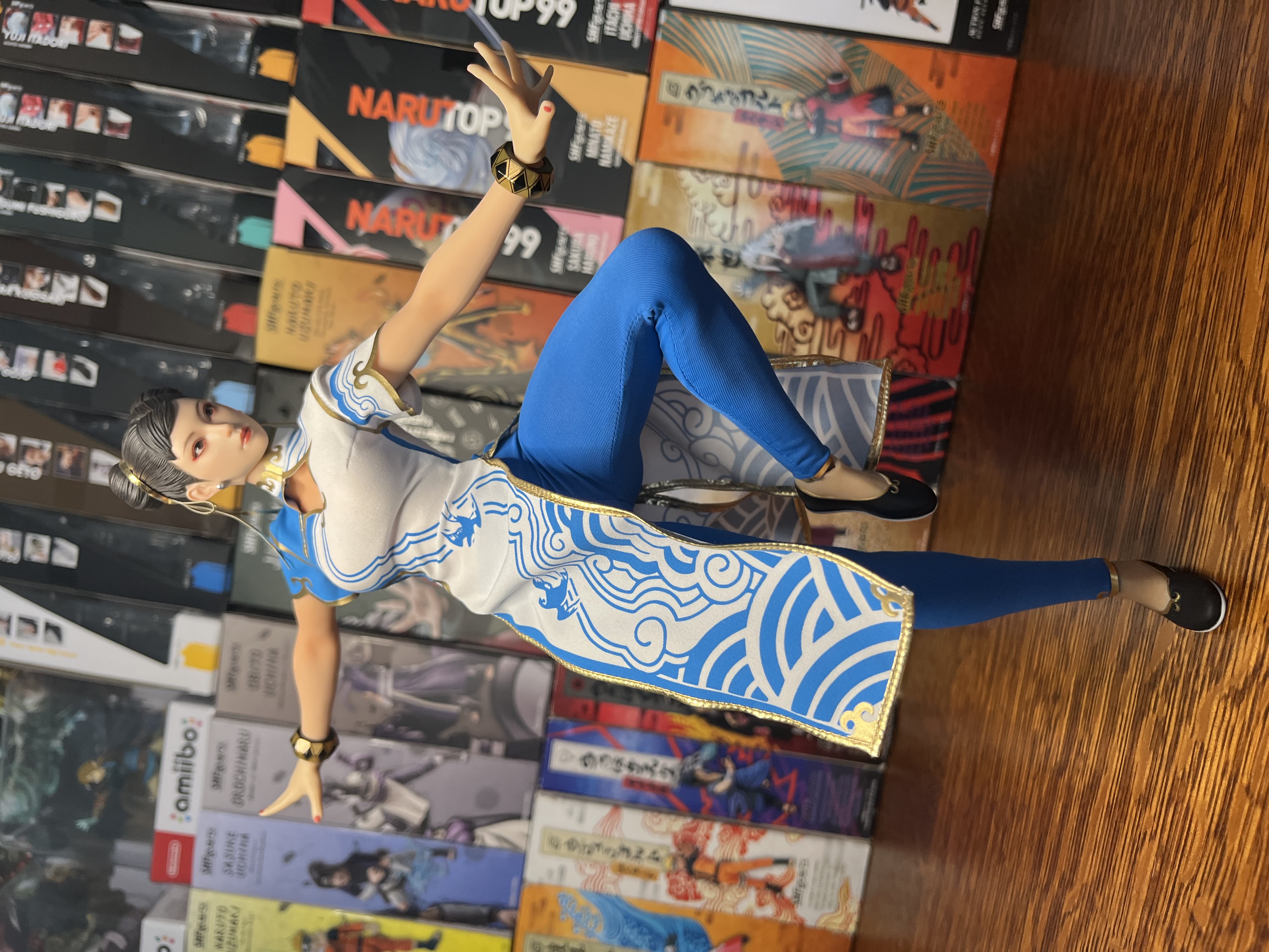 Reviews of Star Man 1/6 MS-011 Female Fighter Chun-Li Blue Cloud