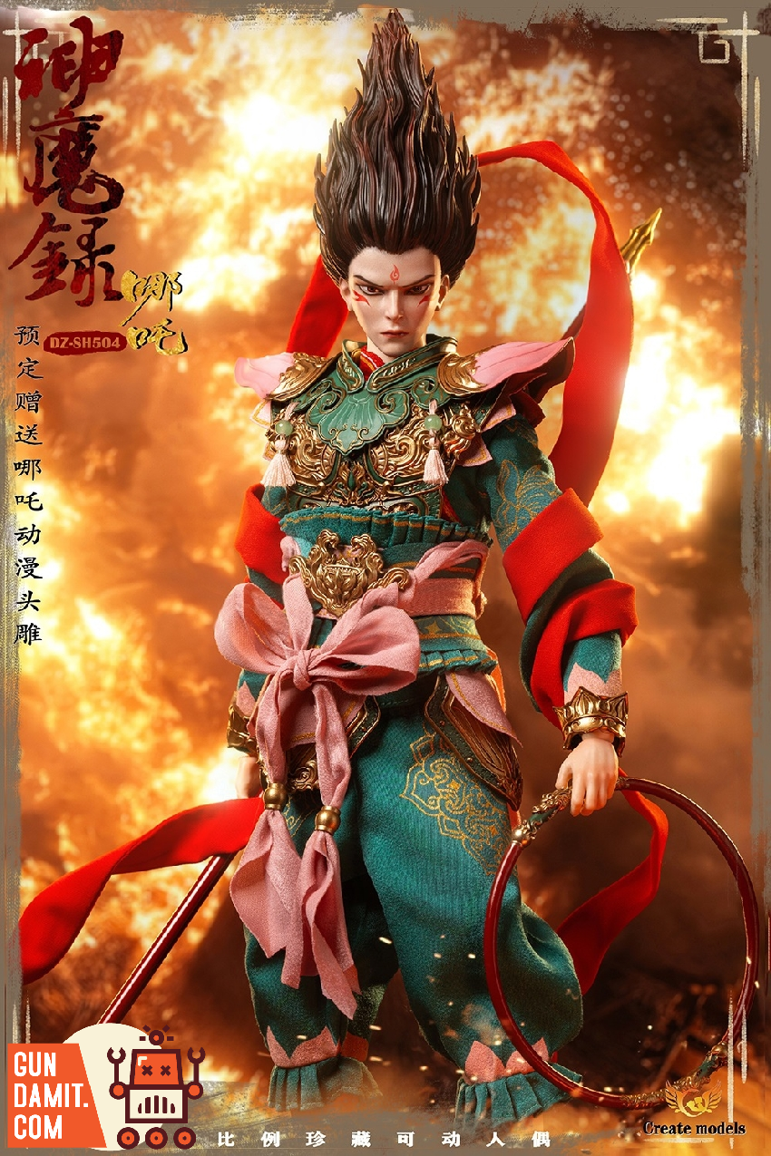 Createmodels 1/6 DZ-SH504 Gods Demons Series Nezha | GunDamit.com