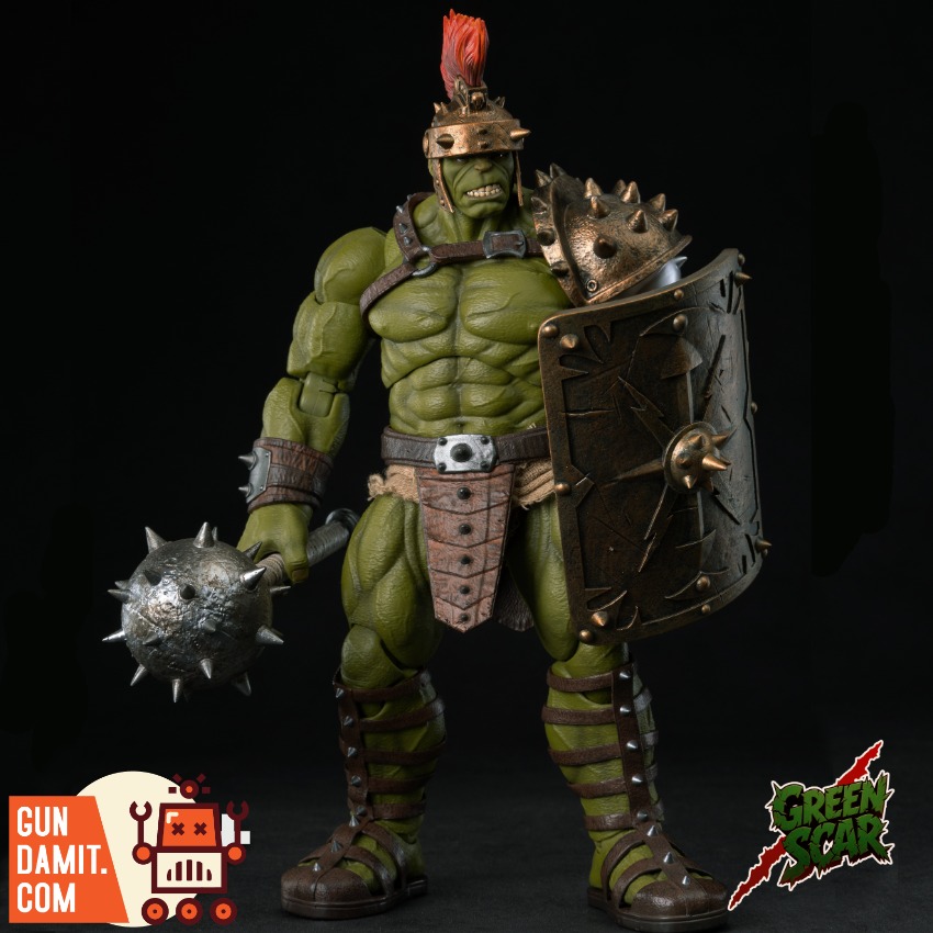 6Inchplus 1/12 GS001 Greenscar Action Figure | GunDamit