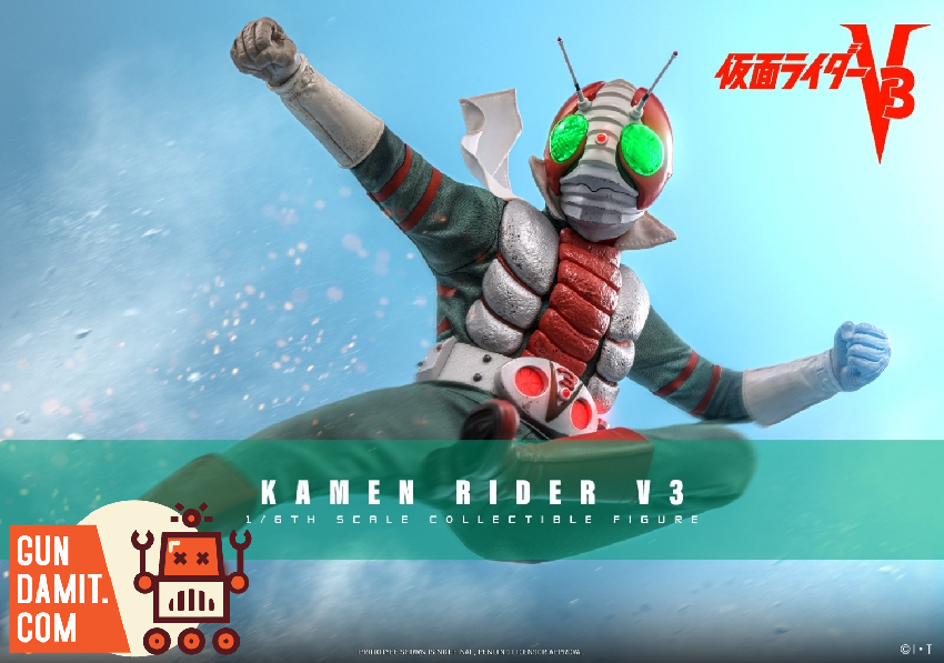 ktokto ガルロイド 第一部隊 ギャロミ kagemaru Design HotToys 1/6 TMS162 Masked Rider V3 Kazami Shiro Double
