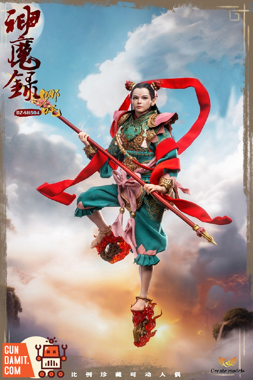 Createmodels 1/6 DZ-SH504 Gods Demons Series Nezha | GunDamit.com