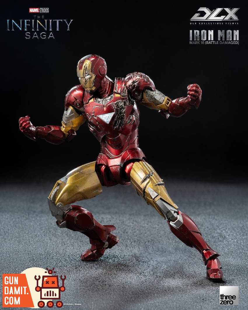 MARVEL - 京 Hot toys MMS543D33 Mark85 Battle Damaged Version(Exclusive
