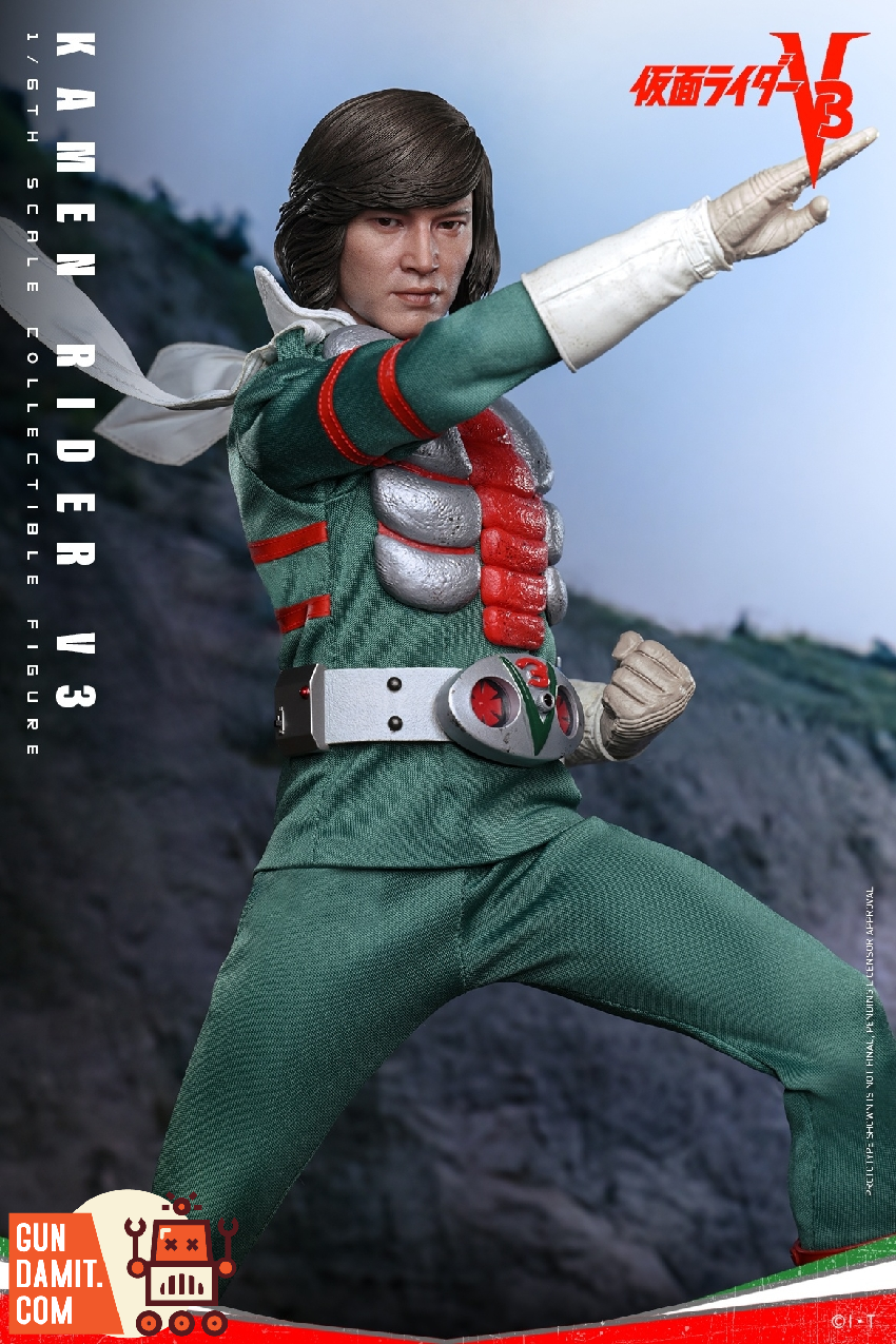 HotToys 1/6 TMS162 Masked Rider V3 Kazami Shiro | GunDamit.com