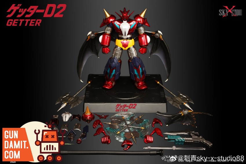 SKY X STUDIO SXD-17 ゲッターD2 GETTER D2 ロボ Sky X Studio SXD-17 Getter Robo D2 - Bombusbee