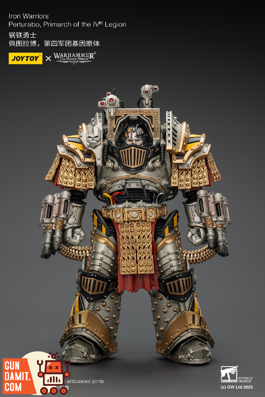 模型製作用品 Perturabo, Primarch_Forge World Iron Warriors Primarch Perturabo Now Available From Forge