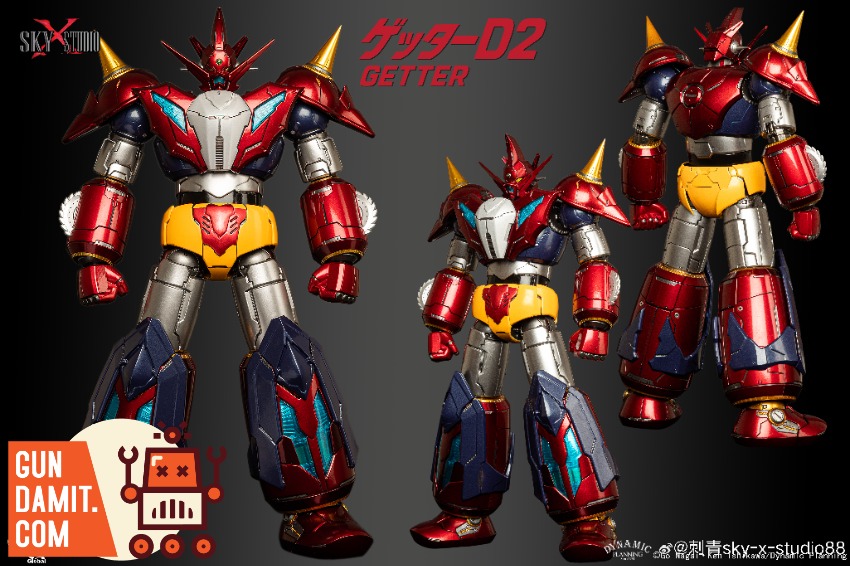 SKY X STUDIO SXD-17 ゲッターD2 GETTER D2 ロボ Sky X Studio SXD-17 Getter Robo D2 - Bombusbee