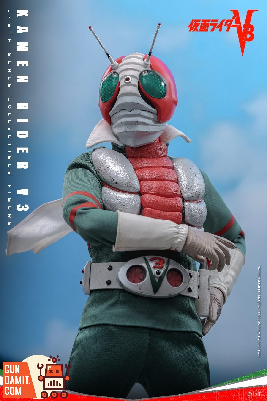 mulkytot様 HotToys 1/6 TMS162 Masked Rider V3 Kazami Shiro Double