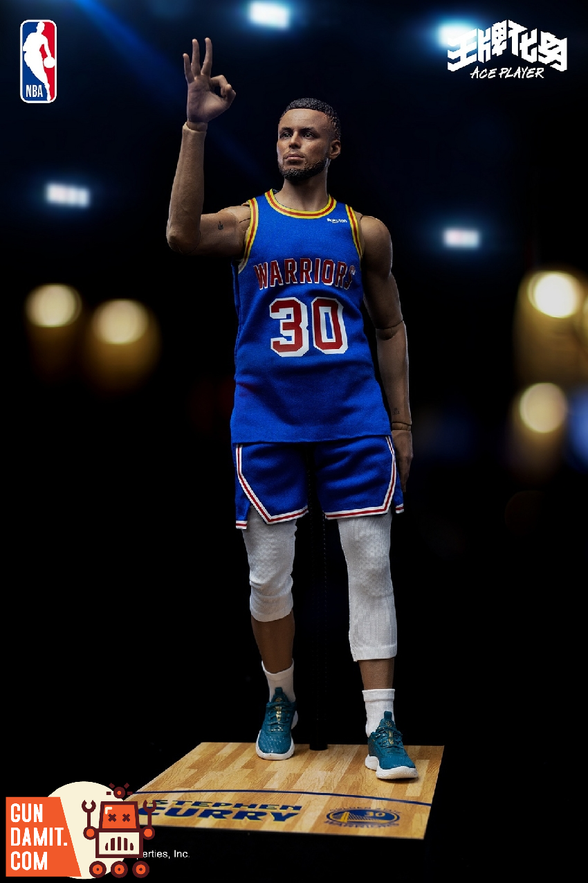 スポーツ BLIND BOX AcePlayer(Stephen Curry) ACEPLAYER 1/6 NBA Stephen Curry Deluxe Version - GunDamit Store