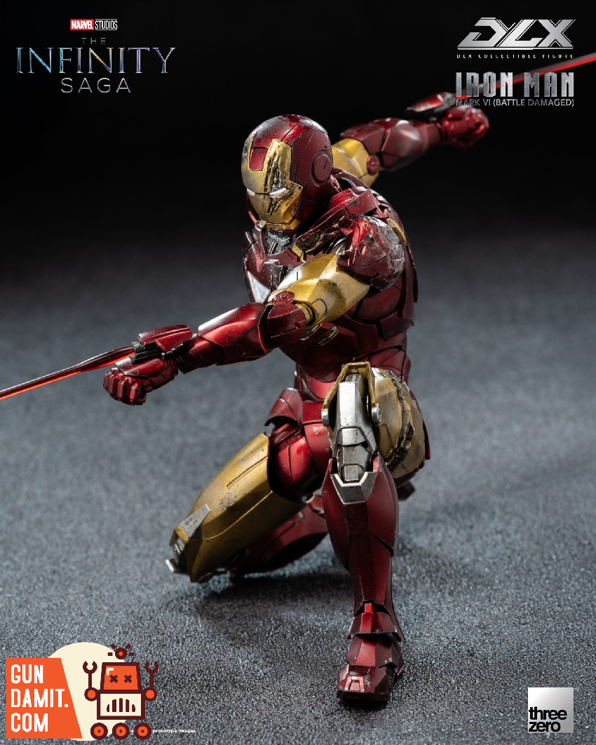 Threezero 3Z0918 Marvel Studios: The Infinity Saga DLX Iron