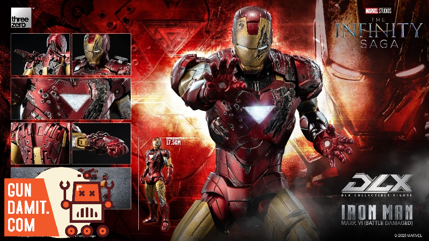 Threezero 3Z0918 Marvel Infinity Saga DLX Iron Man | GunDamit.com