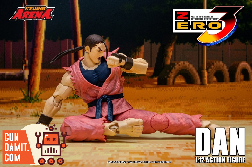 Storm Toys 1/12 SFSA04 Street Fighter Zero Dan | GunDamit.com