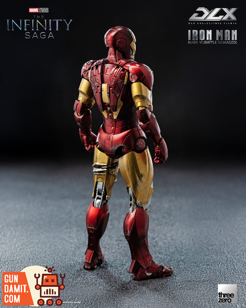 Threezero 3Z0918 Marvel Studios: The Infinity Saga DLX Iron