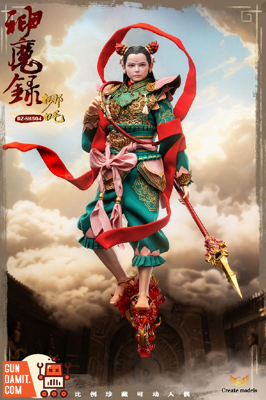 Createmodels 1/6 DZ-SH504 Gods Demons Series Nezha | GunDamit.com