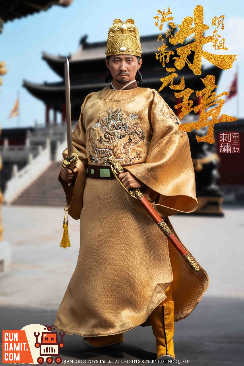 QIANLONG TOYS 1/6 QL-007 Hongwu Emperor Emperor Taizu of
