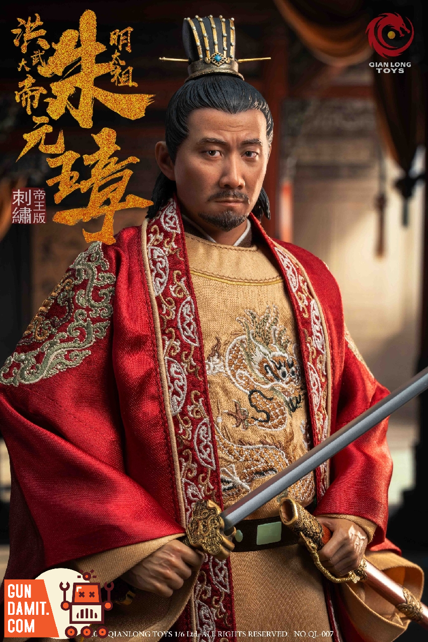 QIANLONG TOYS 1/6 QL-007 Hongwu Emperor Emperor Taizu of