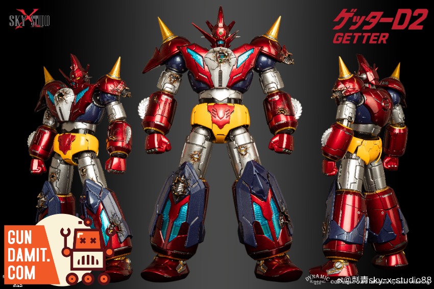 Sky X Studio SXD-17 Getter Robo D2 40th Anniversary