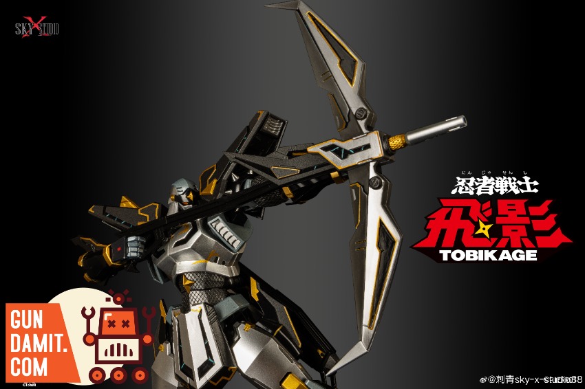 Sky X Studio SXD-16 Ninja Robot Black Tobikage Exclusive
