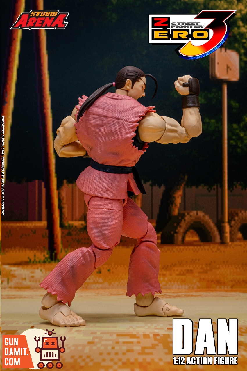 Storm Toys 1/12 SFSA04 Street Fighter Zero 3 Storm Arena Dan