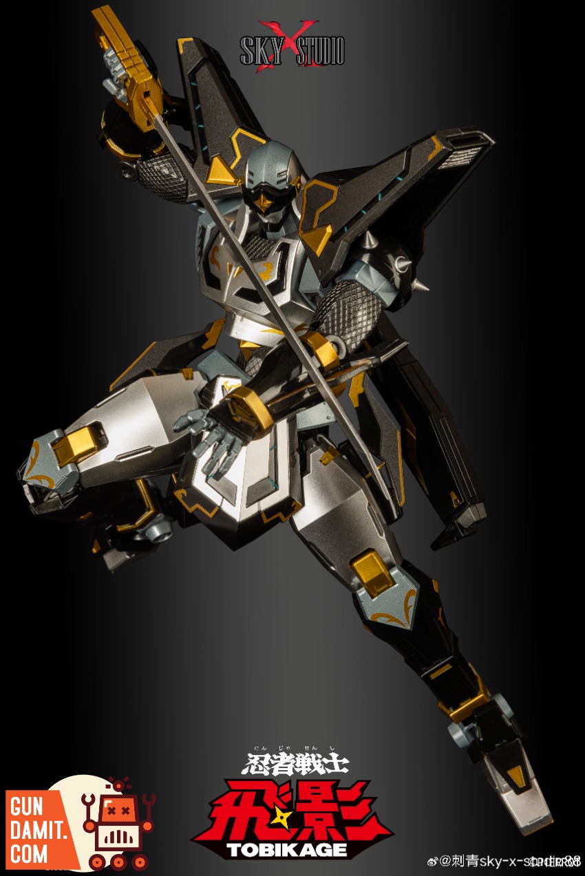 Sky X Studio SXD-16 Ninja Robot Black Tobikage Exclusive