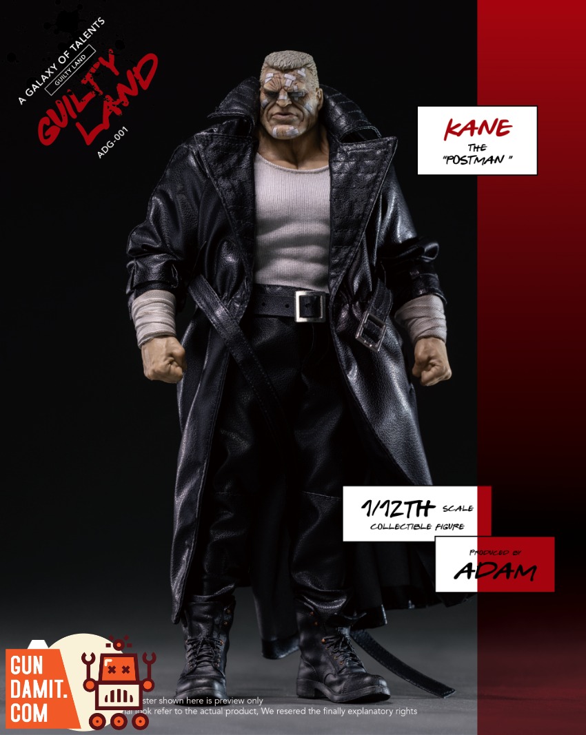 ADAM 1/12 ADG-001 Guilty Land-Kane the Postman - GunDamit Store