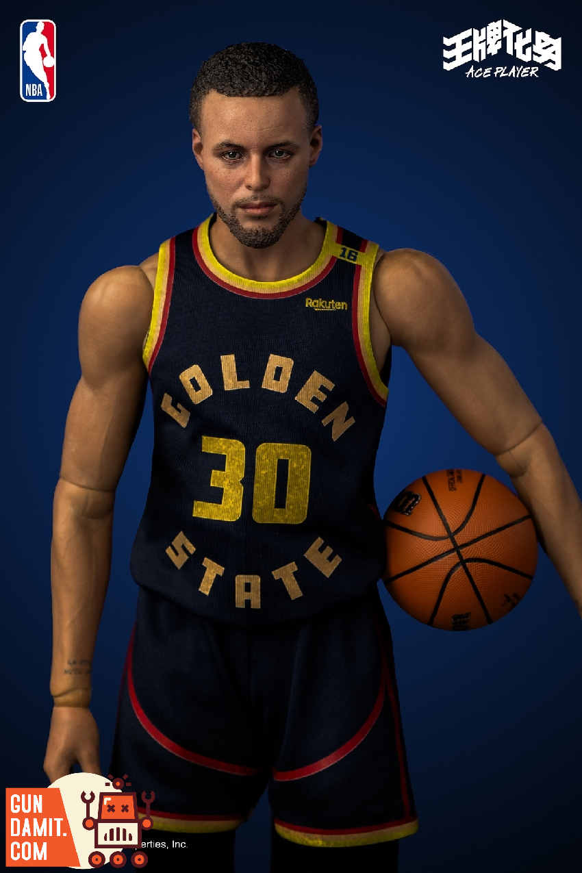 スポーツ BLIND BOX AcePlayer(Stephen Curry) ACEPLAYER 1/6 NBA Stephen Curry Deluxe Version - GunDamit Store