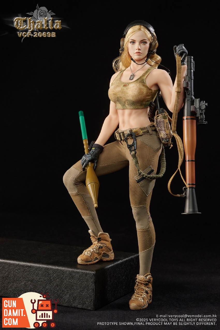 VERYCOOL 1/6 VCF-2069B Desert Female Soldier Thalia Blonde Version
