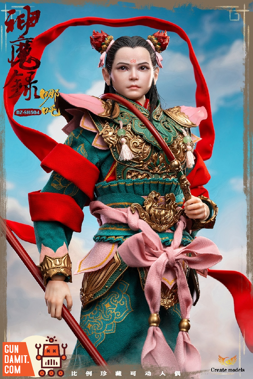 Createmodels 1/6 DZ-SH504 Gods Demons Series Nezha | GunDamit.com