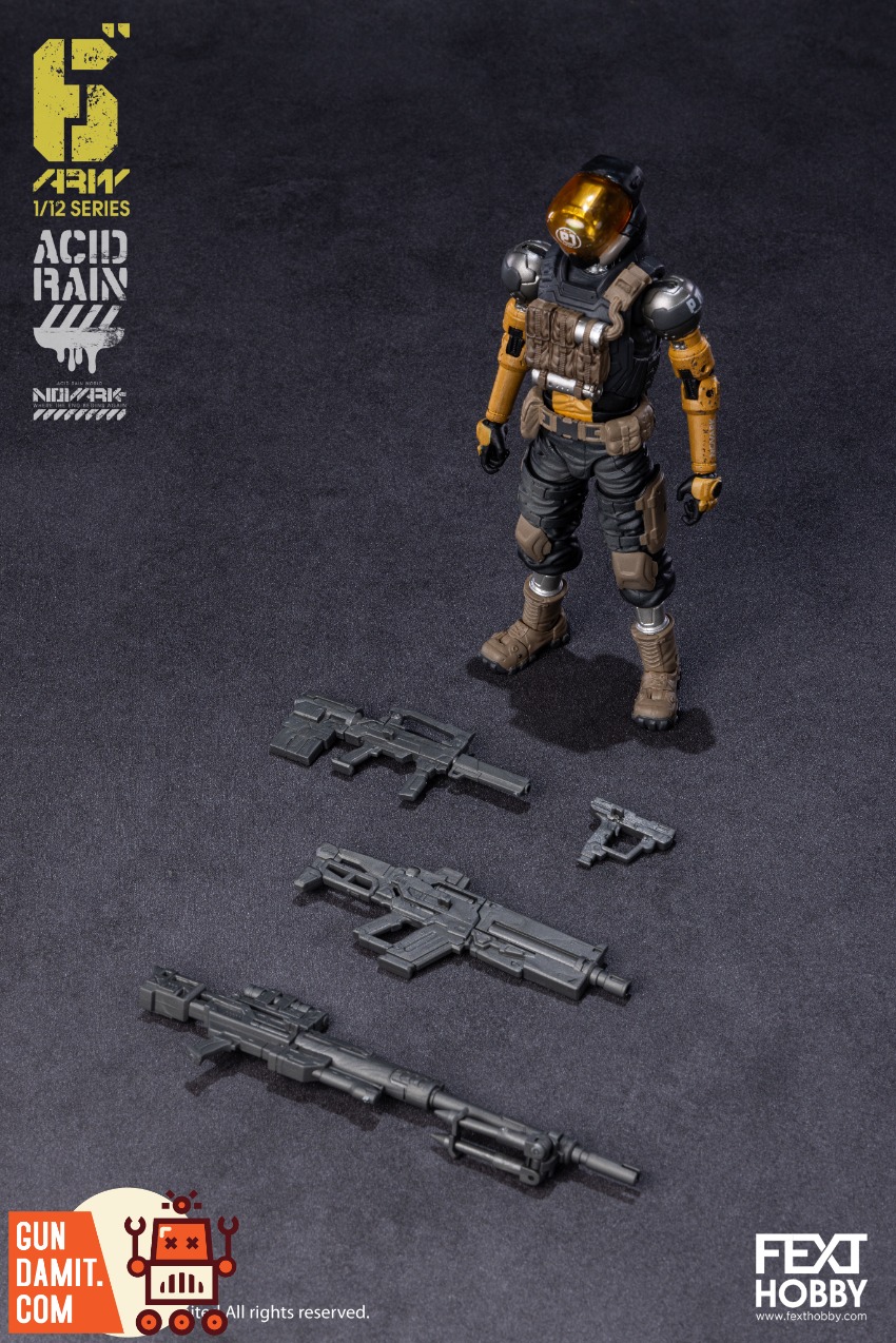 Fext Hobby Acid Rain Novark 1/12 Figures Set 001-004 | GunDamit.com