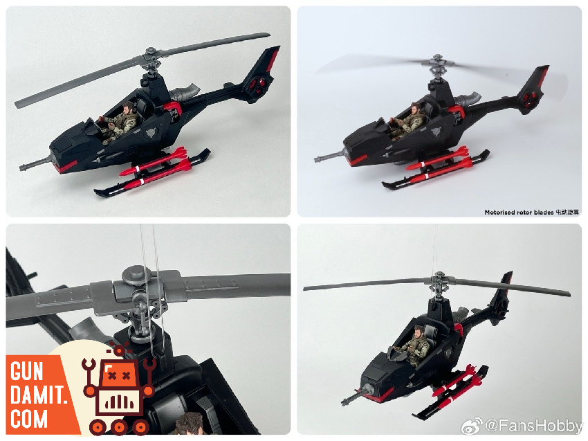 FansHobby 1/12 VE-02 Helicopters Cobra Fang - GunDamit Store