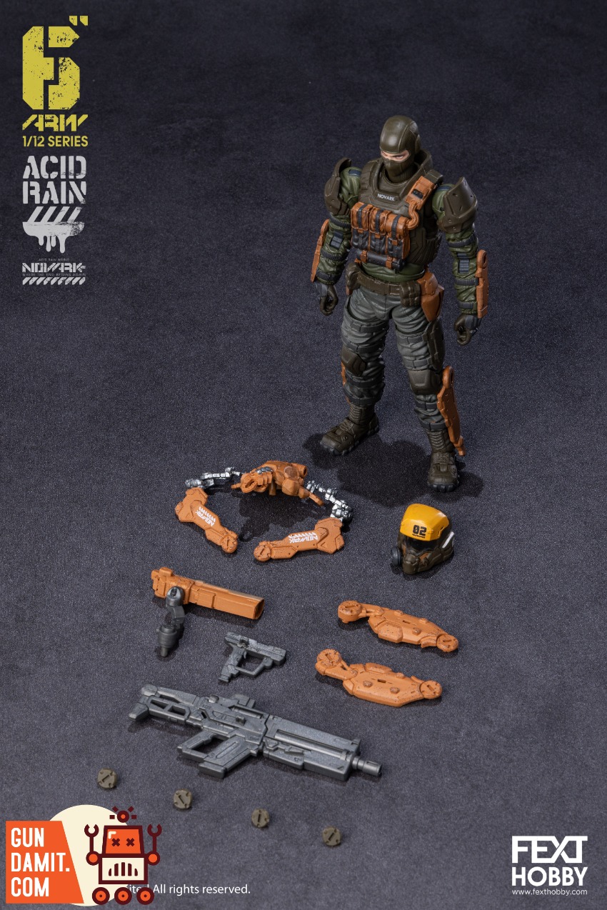 Fext Hobby Acid Rain Novark 1/12 Figures Set (001–004) - GunDamit