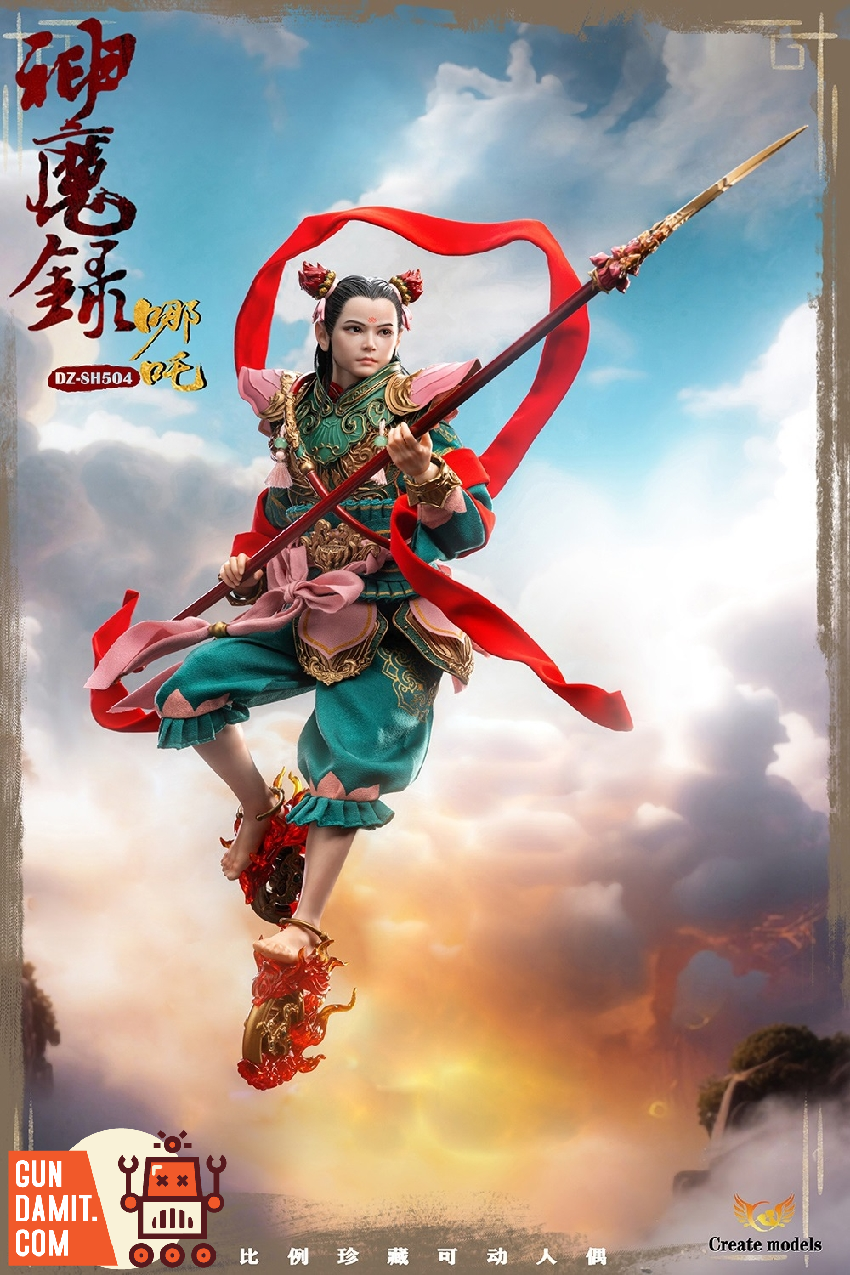 Createmodels 1/6 DZ-SH504 Gods Demons Series Nezha | GunDamit.com