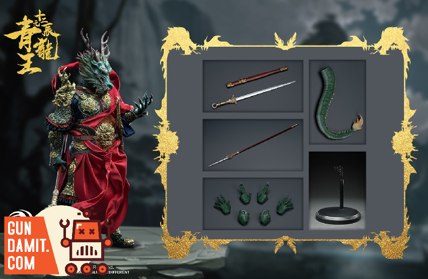 303TOYS 1/6 YC001 Twelve Zodiac Azure Dragon King | GunDamit.com