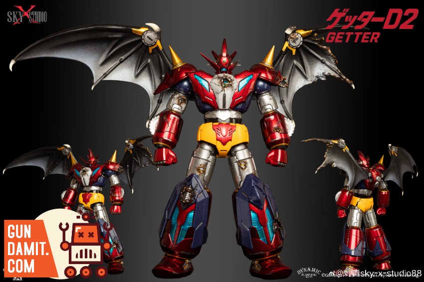 SKY X STUDIO SXD-17 ゲッターD2 GETTER D2 ロボ Sky X Studio SXD-17 Getter Robo D2 40th Anniversary