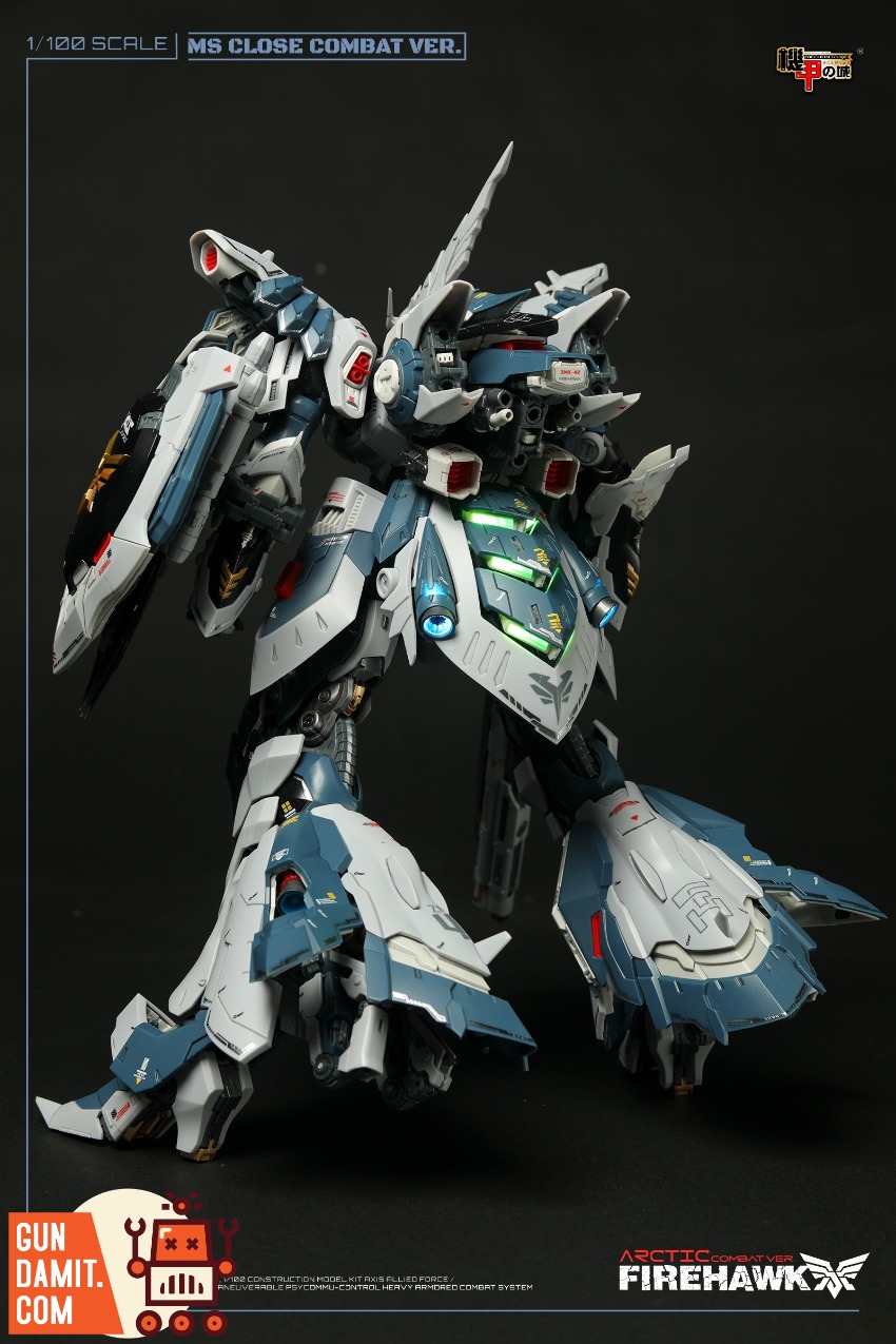 Mechanicore 1/100 ZMX-42 Firehawk the Arctic Combat Mode