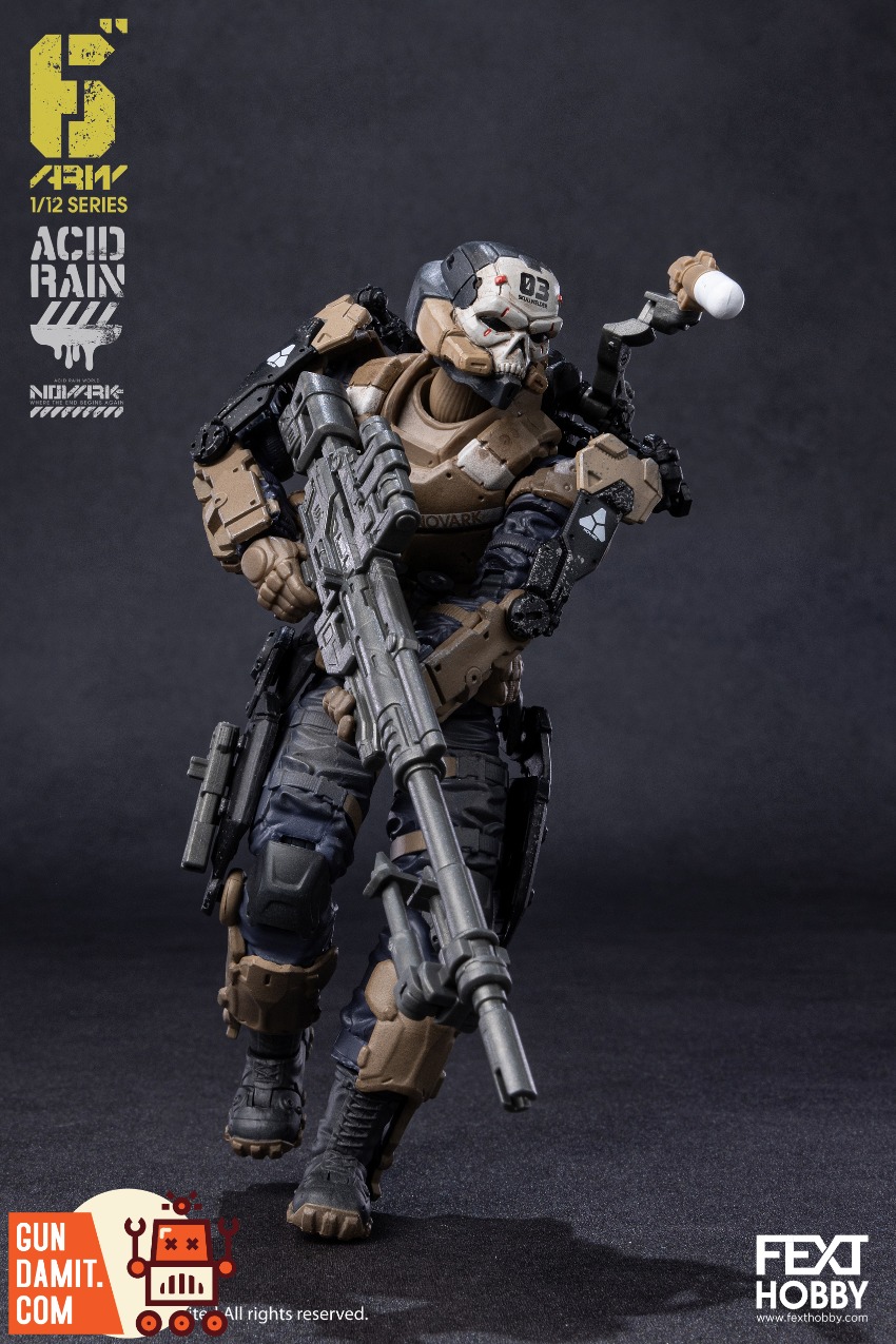 Fext Hobby Acid Rain Novark 1/12 Figures Set (001–004) - GunDamit
