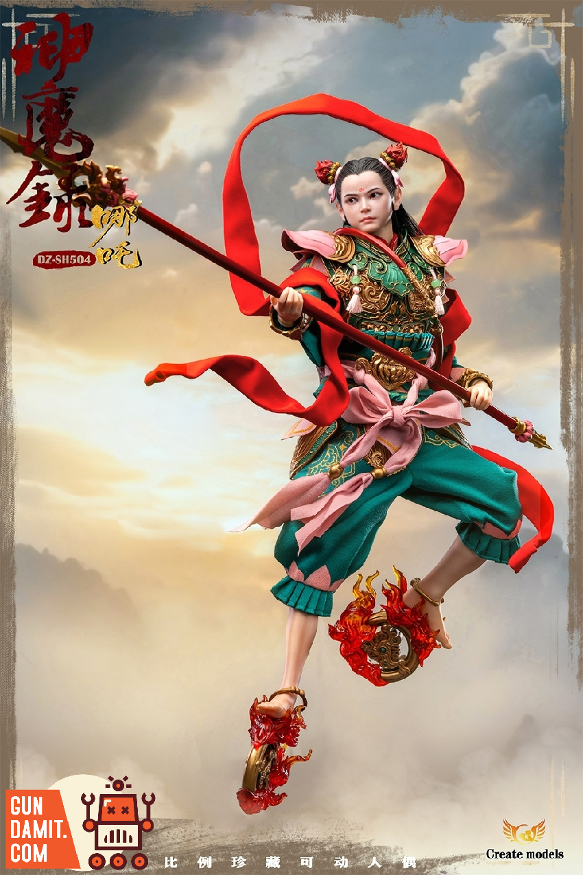Createmodels 1/6 DZ-SH504 Gods Demons Series Nezha | GunDamit.com